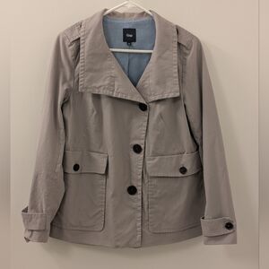 GAP Women's Beige Collared Jacket Size Small